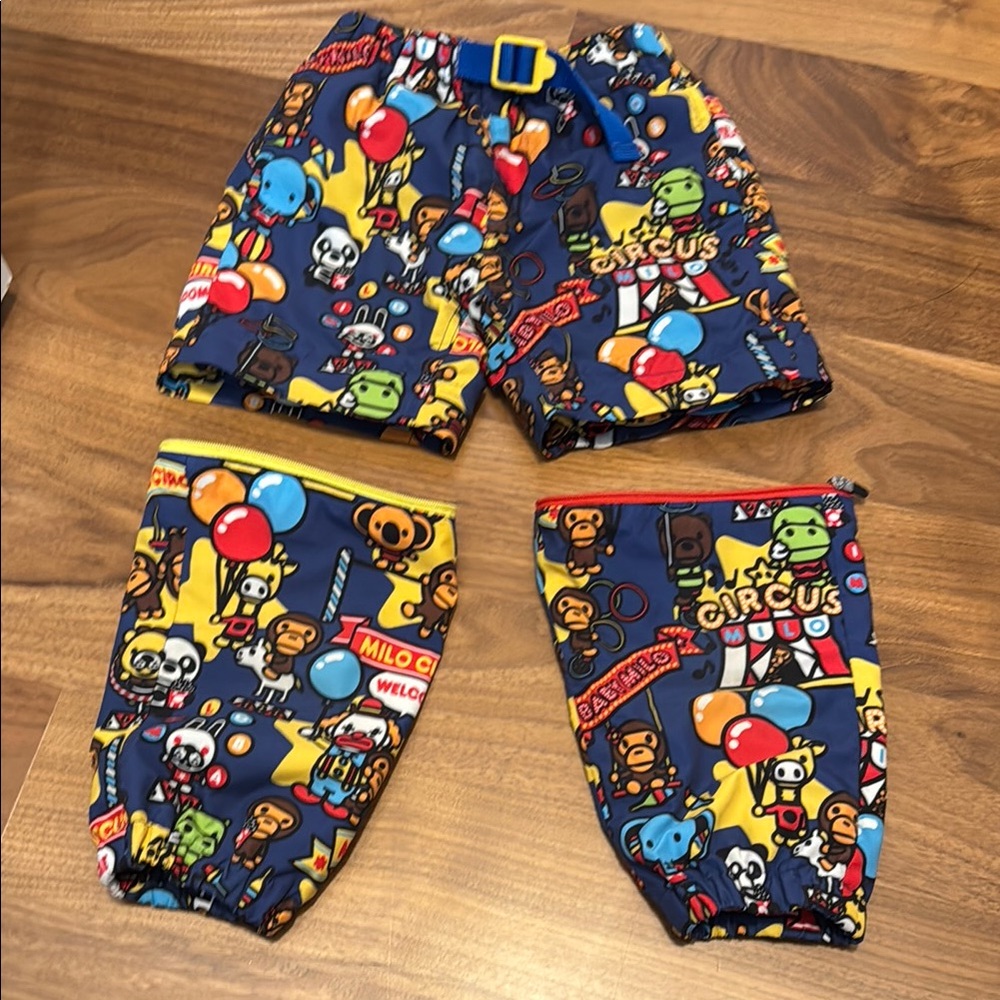 Bape Baby Milo Circus 2-Way Pants - Picture 3 of 7